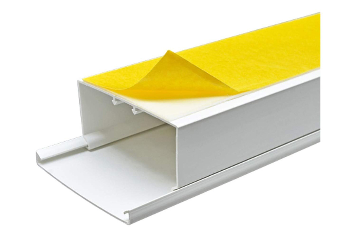 20x10 Yapışkan Bantlı PVC Kablo Kanalı